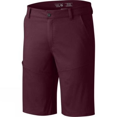 Pantalones Cortos Mountain Hardwear Hardwear AP Hombre Burdeos - Chile VND182435